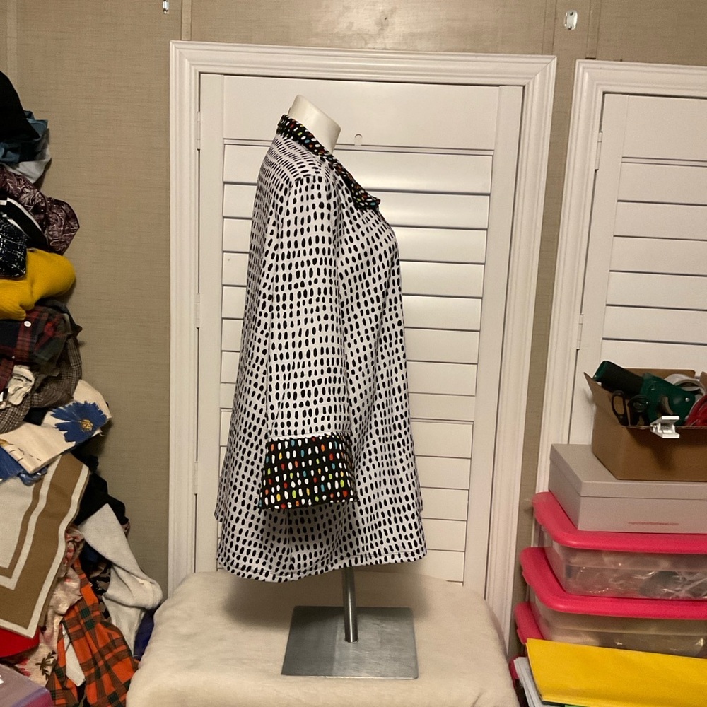 Multiples Colorful Dot Pattern Jacket - image 3